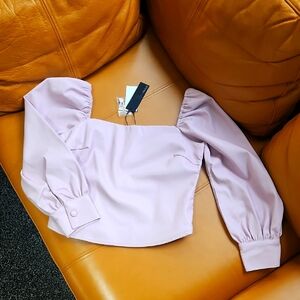 Elegant Lavender Women's Top